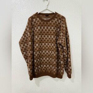 Mon Repos Alpaca Sweater Made in Peru  Size L